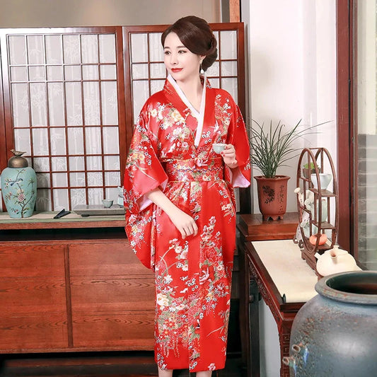 Japanese Traditional Costume Kimono