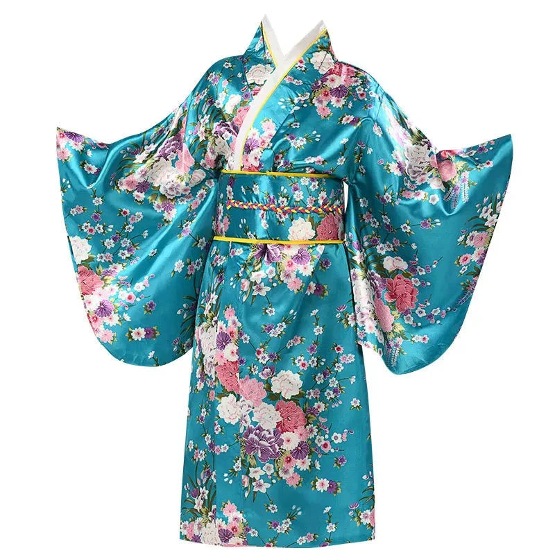 1950s Vintage Childrens Japanese Kimono