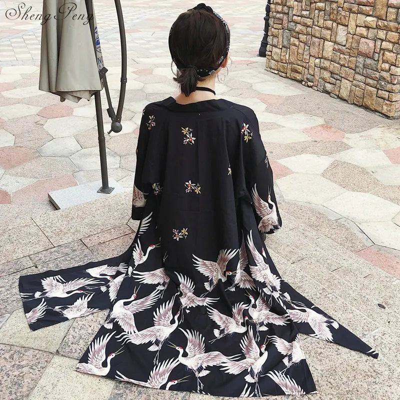 Black Kimono Dress — photo 4
