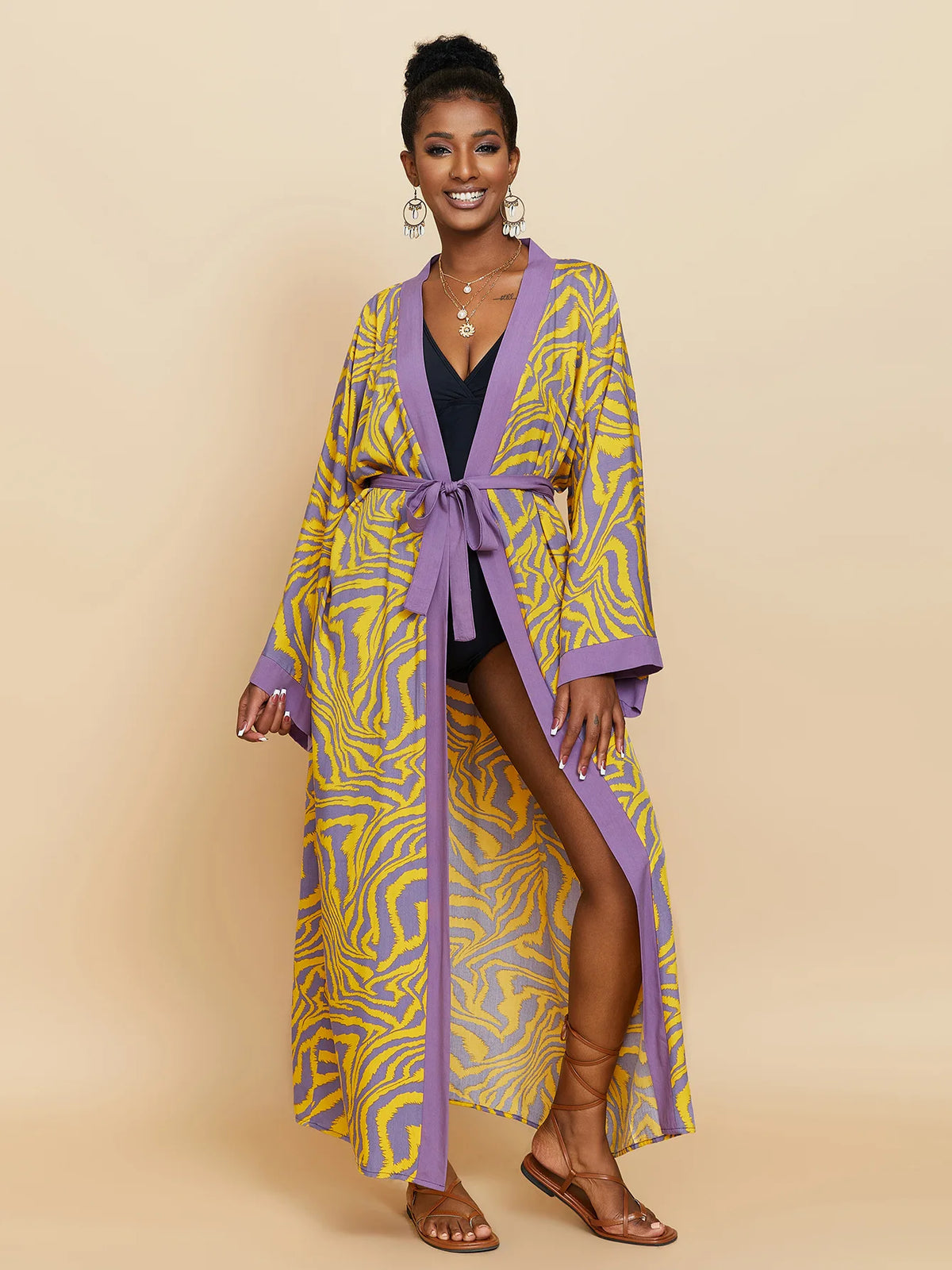 Kimono Beach Cover Up — photo 4