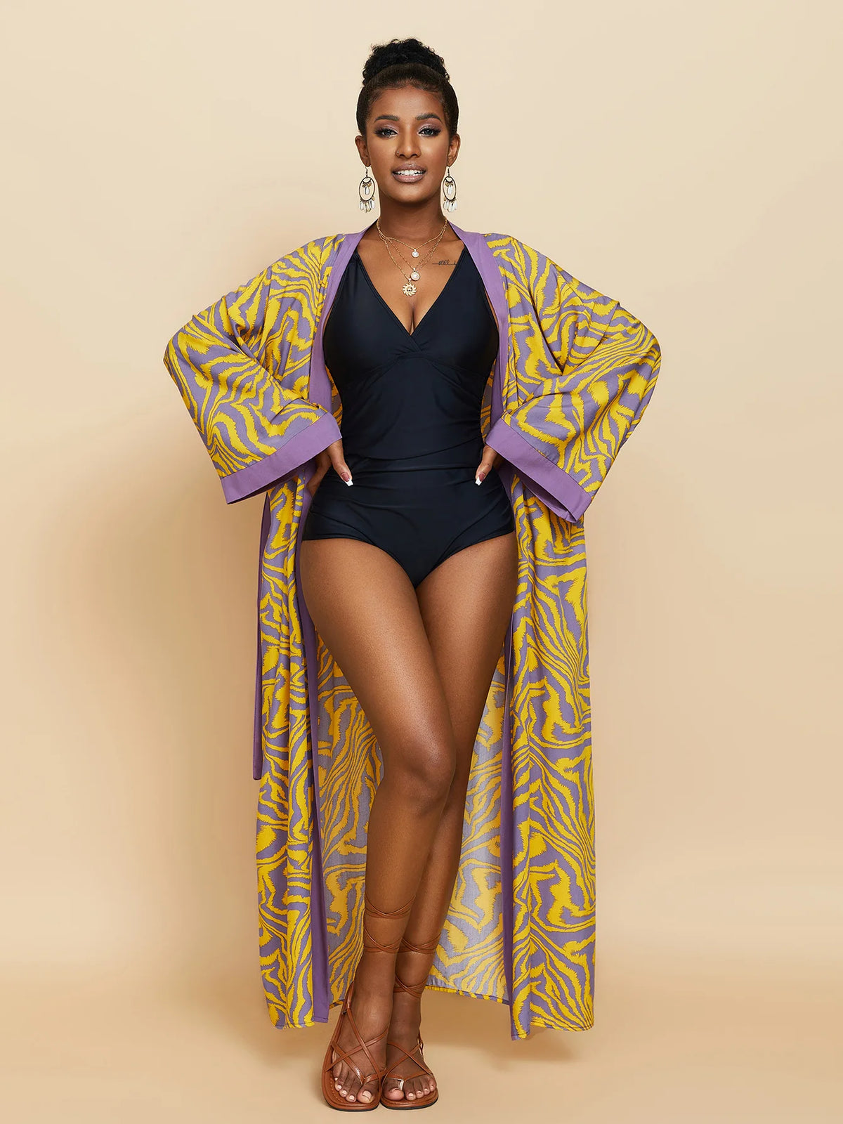 Kimono Beach Cover Up — photo 1