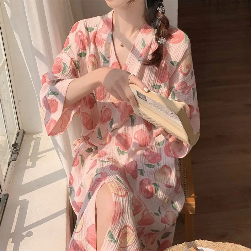 Kimono Short Robe — photo 7