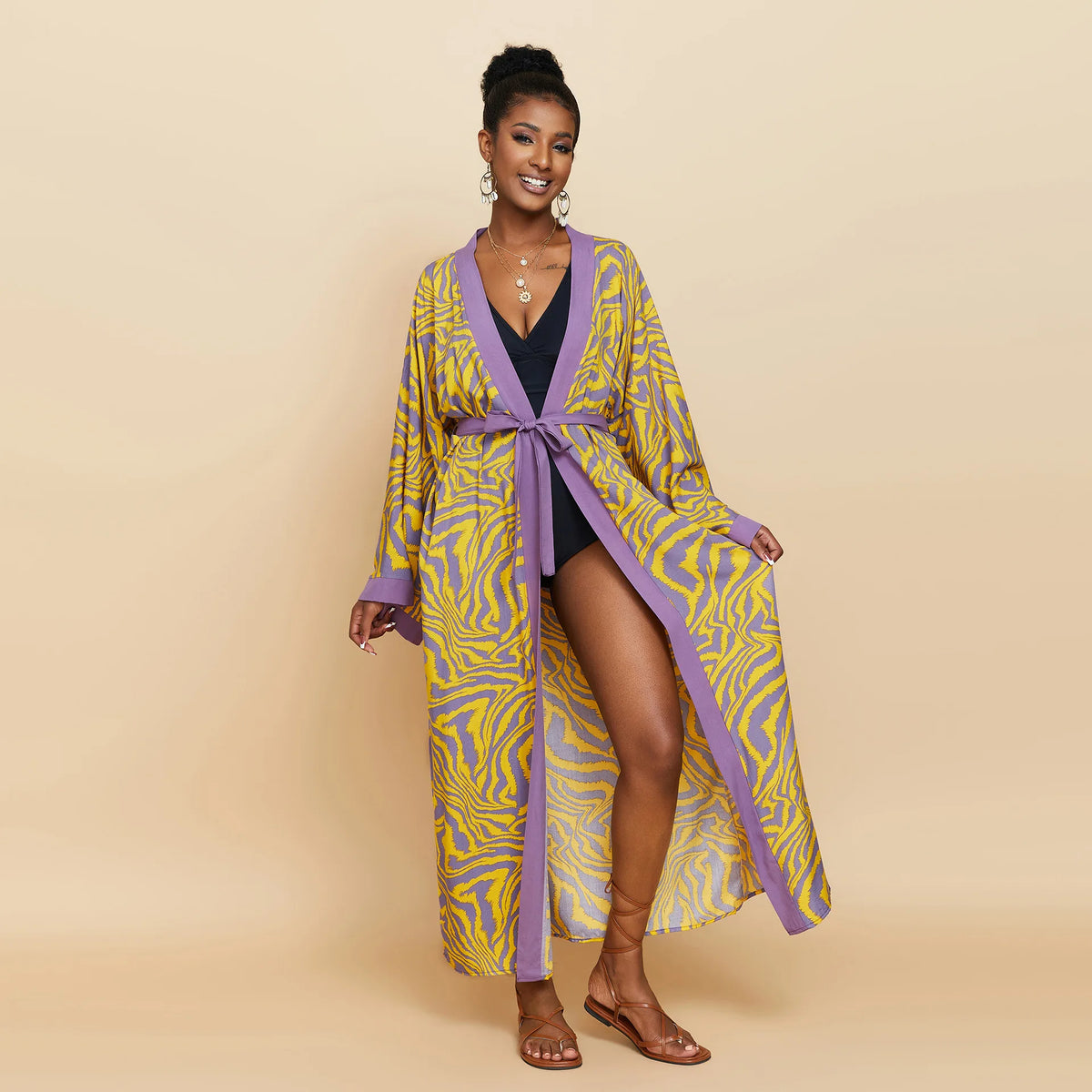 Kimono Beach Cover Up — photo 11