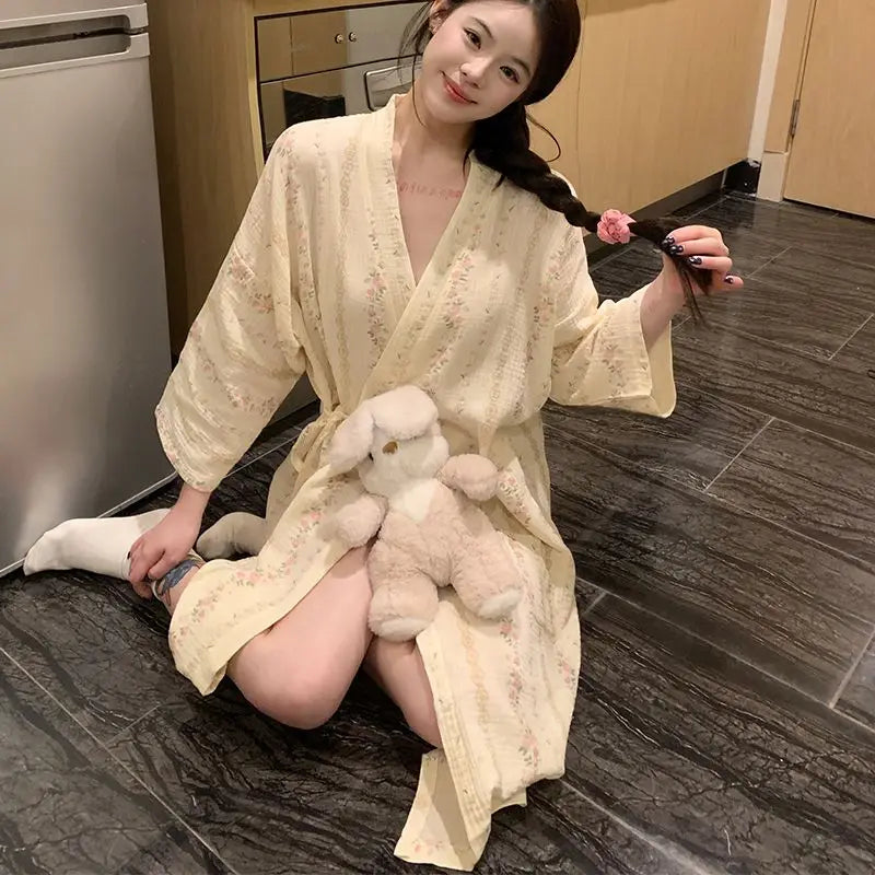 Kimono Short Robe — photo 8