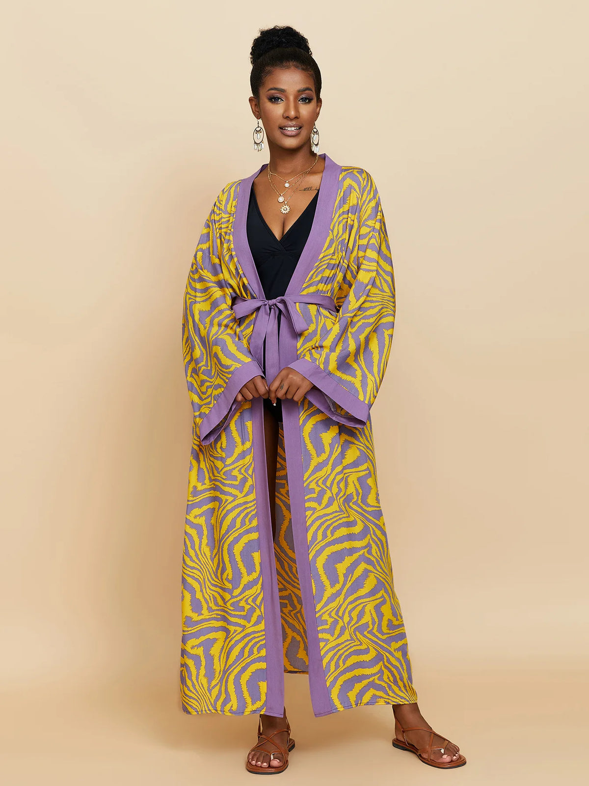Kimono Beach Cover Up — photo 5