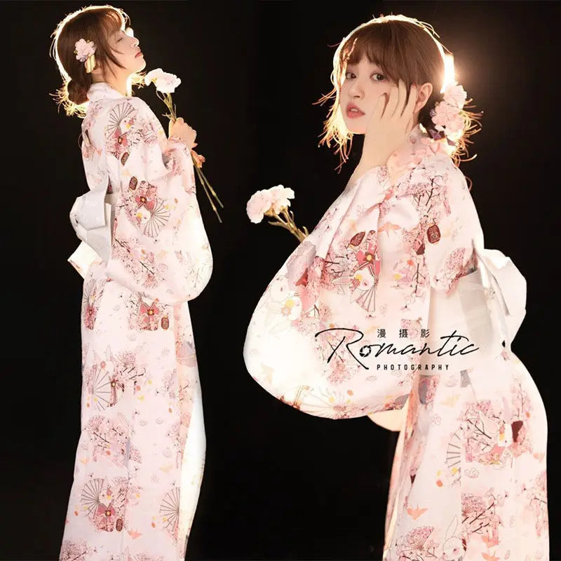 Kimono with Black Dress — photo 39
