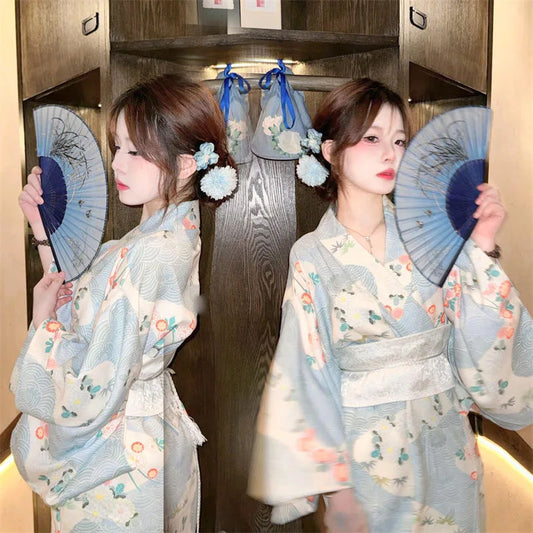 Traditional Japanese Kimono Dress — photo 1