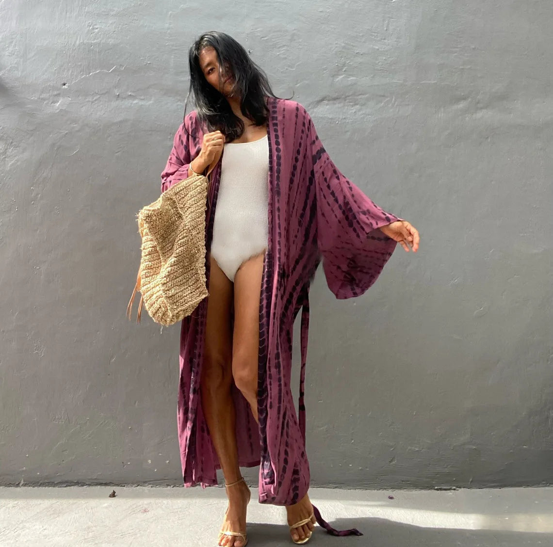 Beach Long Kimono