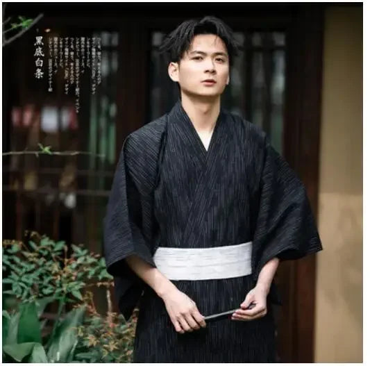 Belted Kimonos Traditional Men