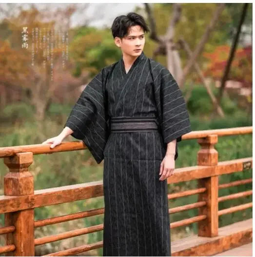 Belted Kimonos Traditional Men