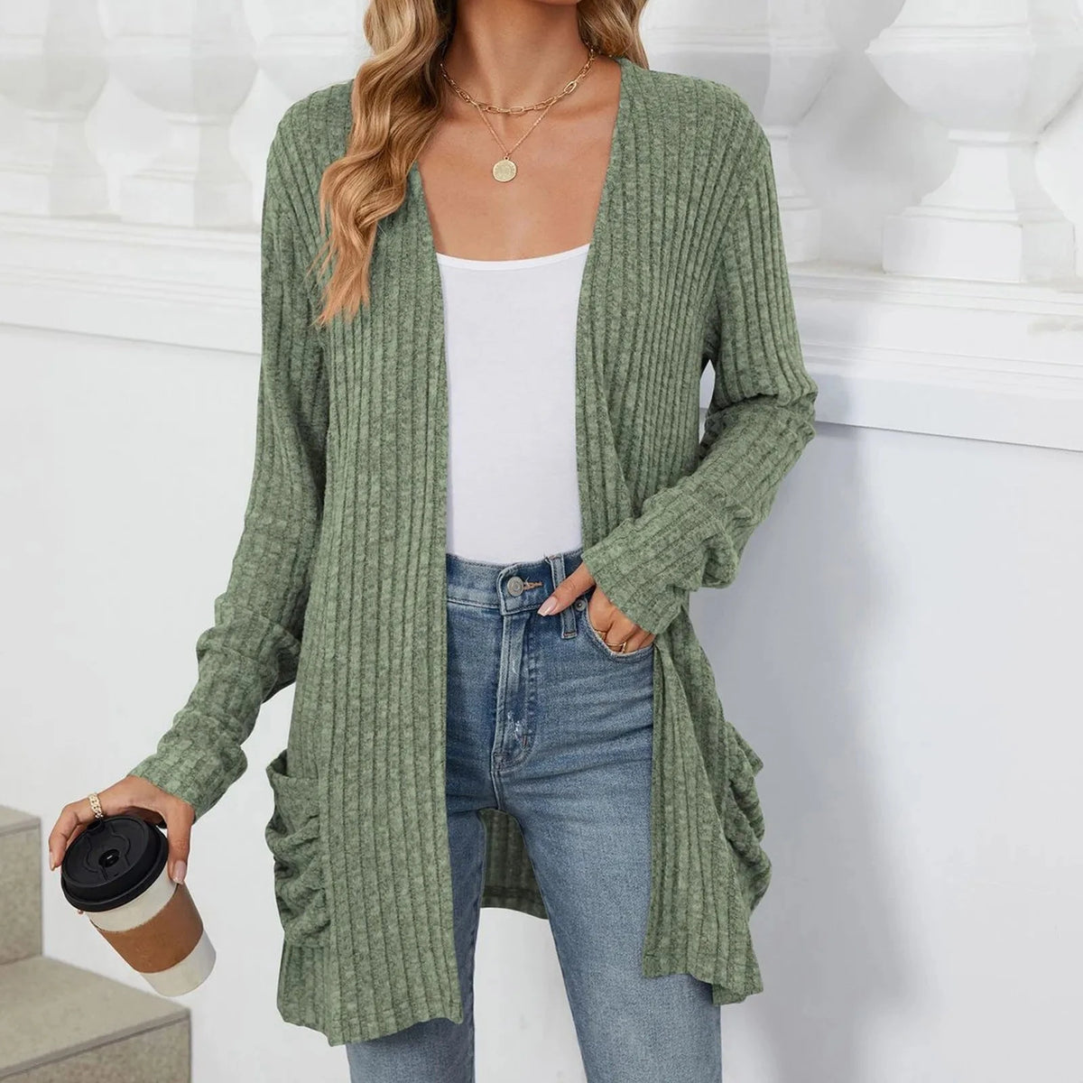 Black Kimono Cardigan