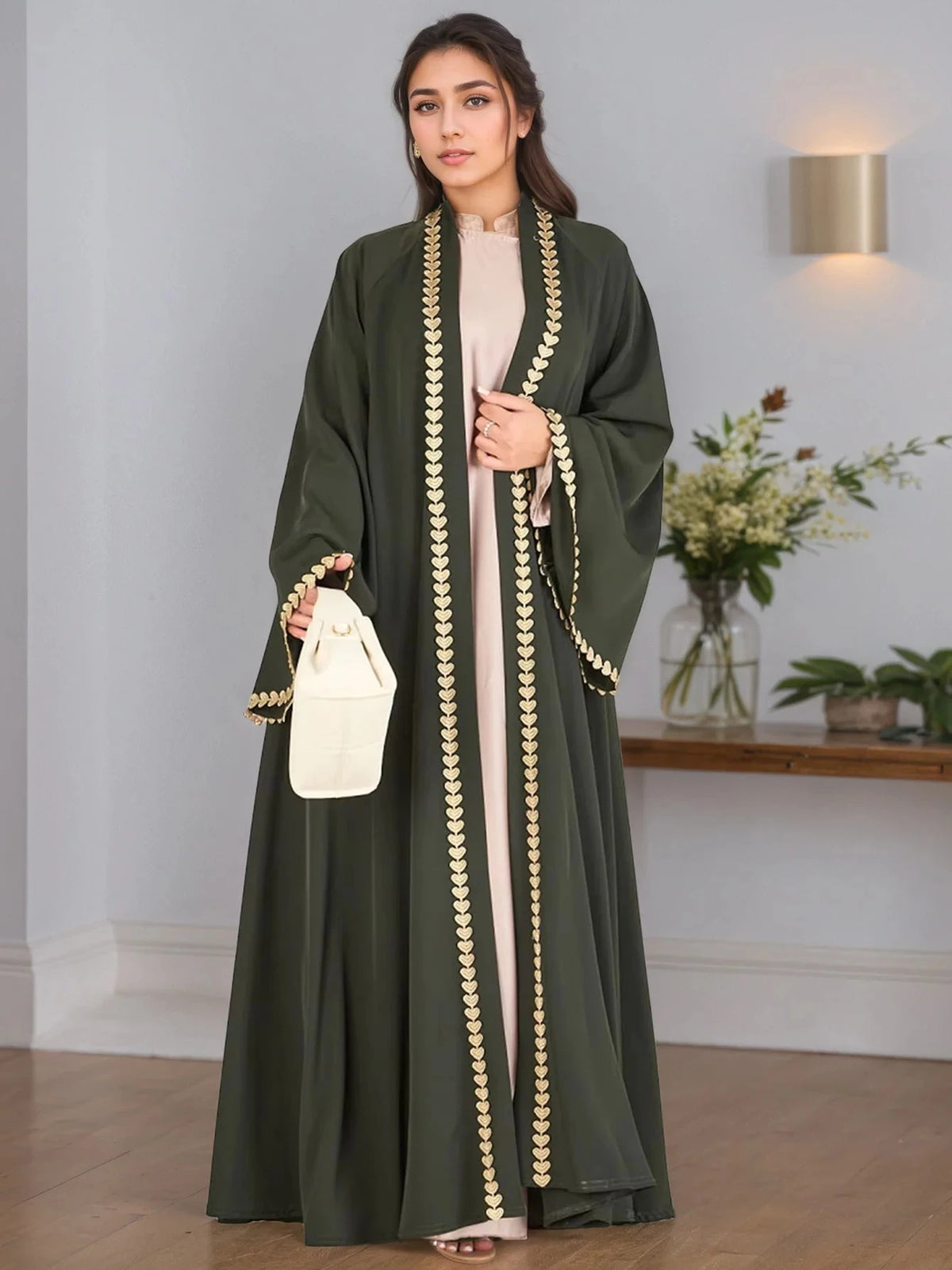 Black Kimono Kaftan