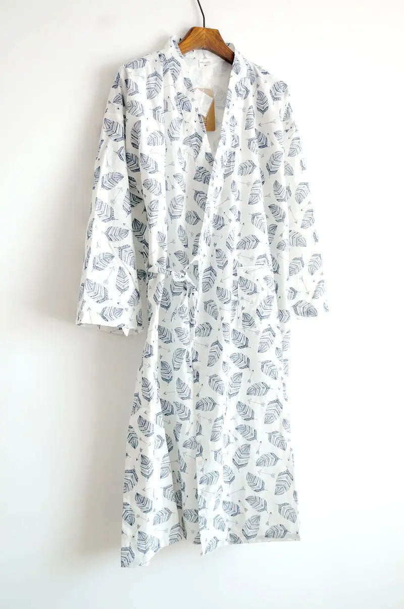 Cotton Kimono Robe