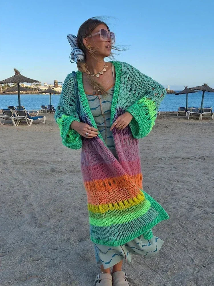 Crochet Kimono Cardigan