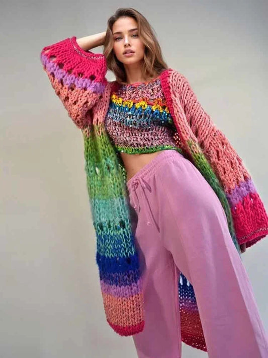 Crochet Kimono Cardigan