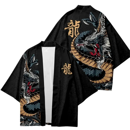 Haori Kimono Jacket Mens