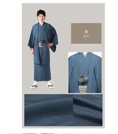 Japanese Men's Kimono Robe