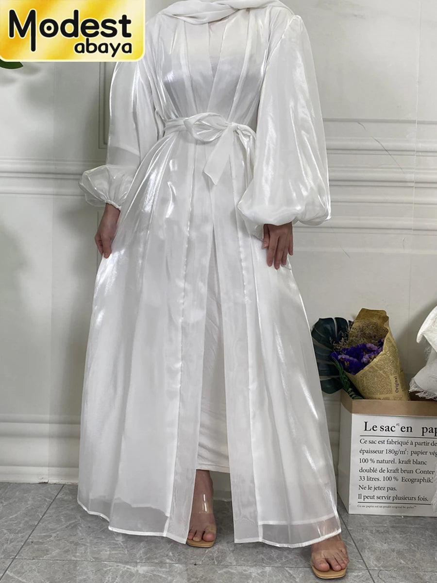 Kimono Abaya Blanc