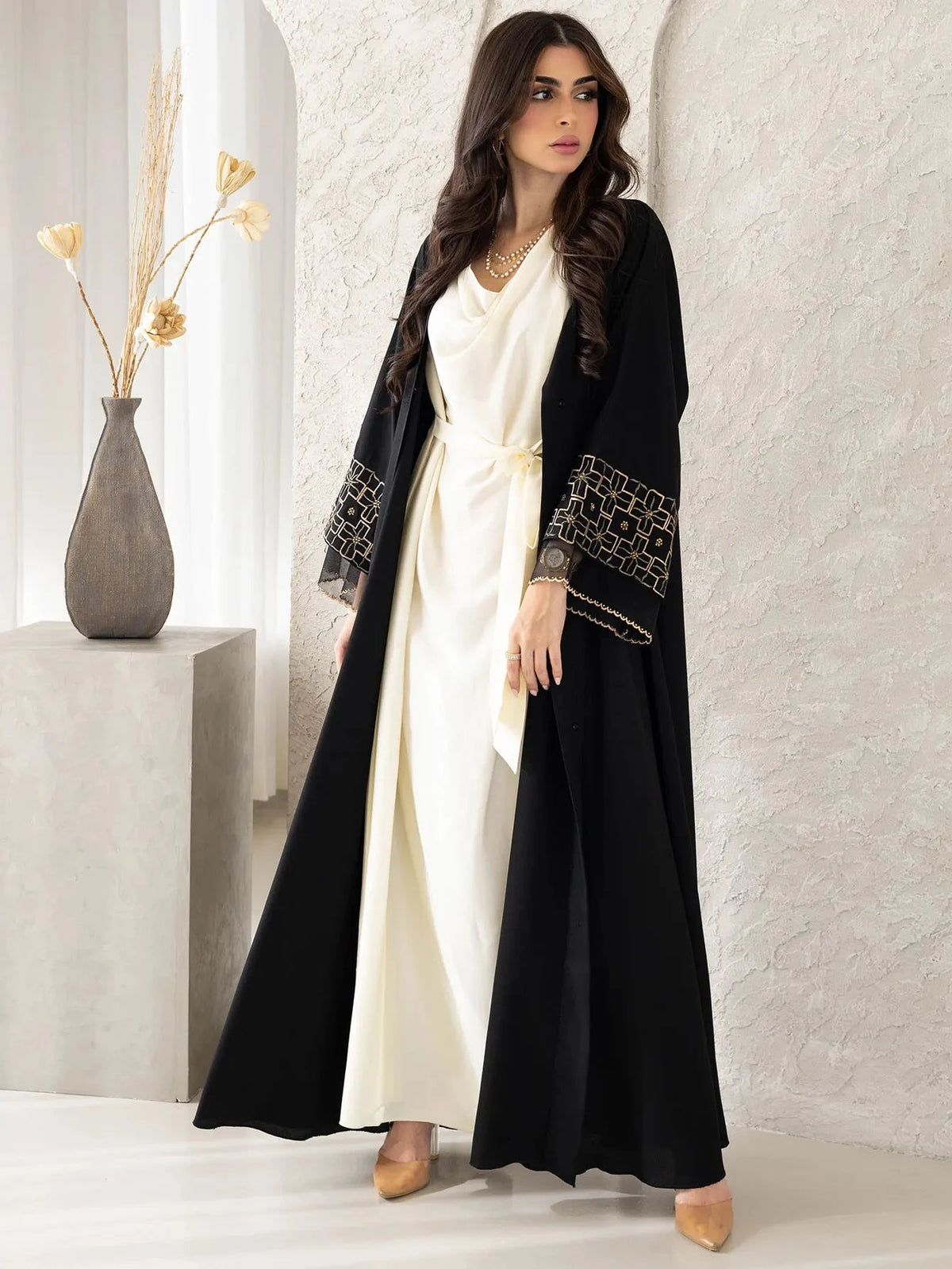 Kimono Abaya Noir