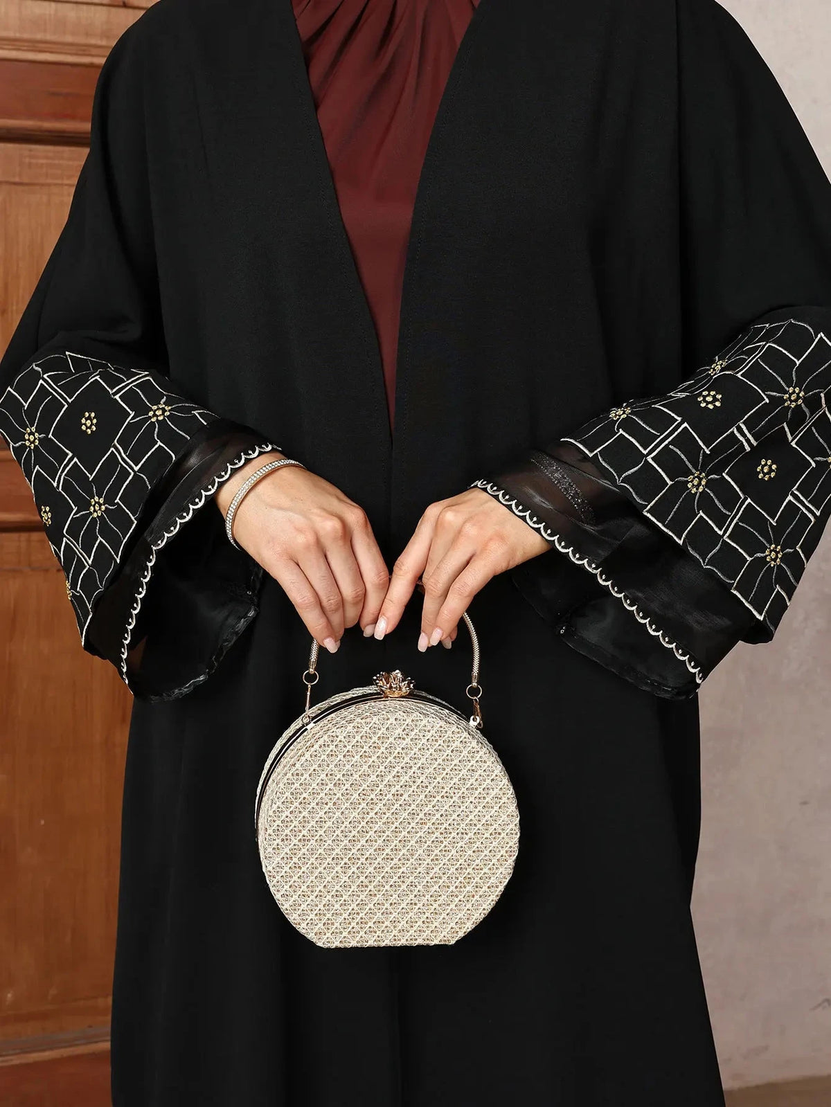 Kimono Abaya Noir