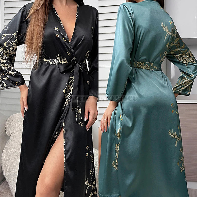 Kimono Bathrobe Womens