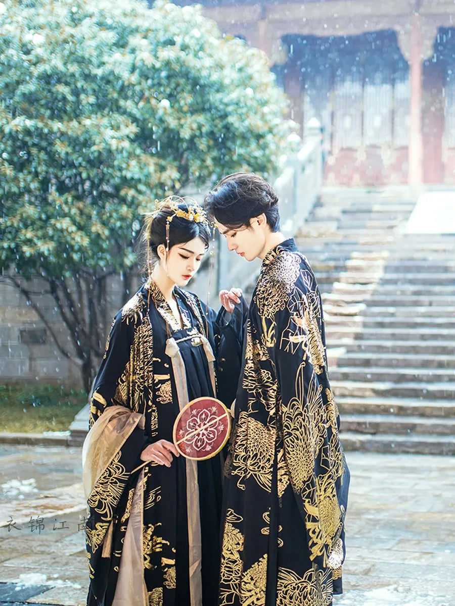 Kimono Black and Gold