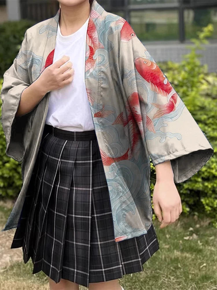 Kimono Cardigan Summer Green