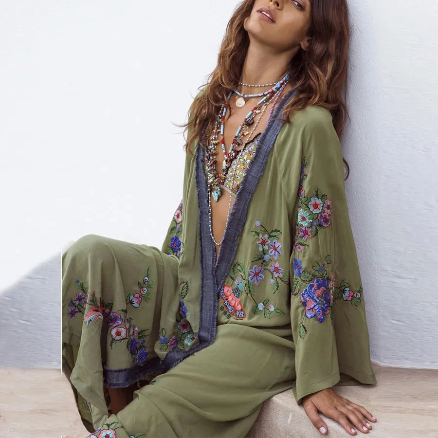 Kimono with Sequins