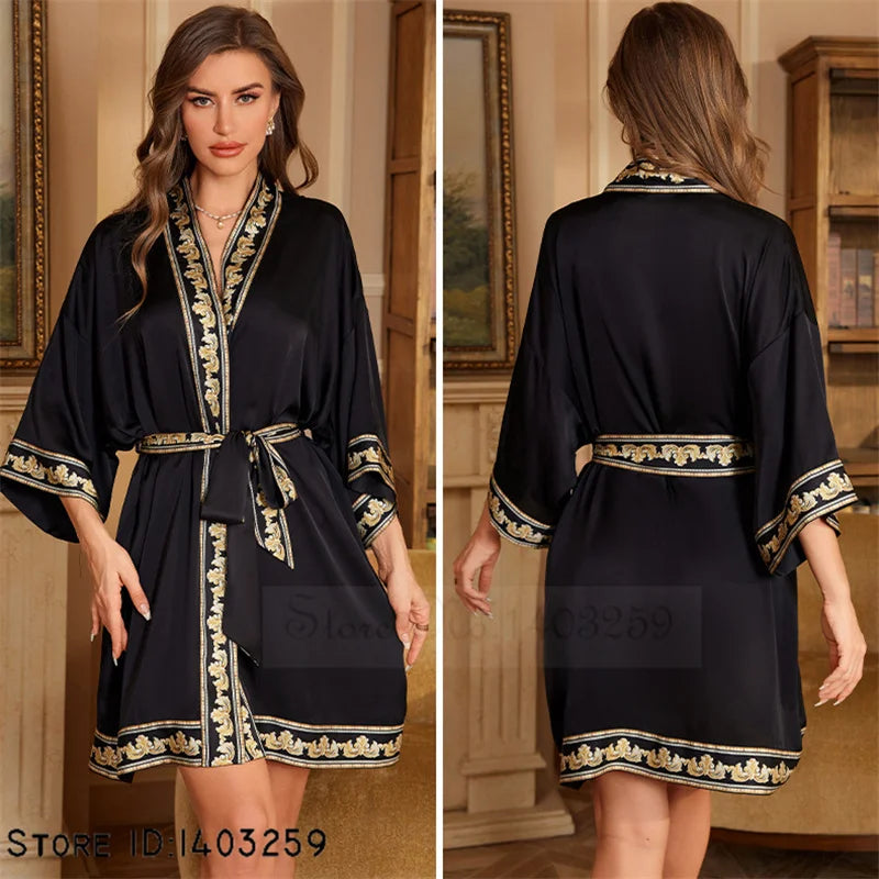 Ladies Kimono Robe