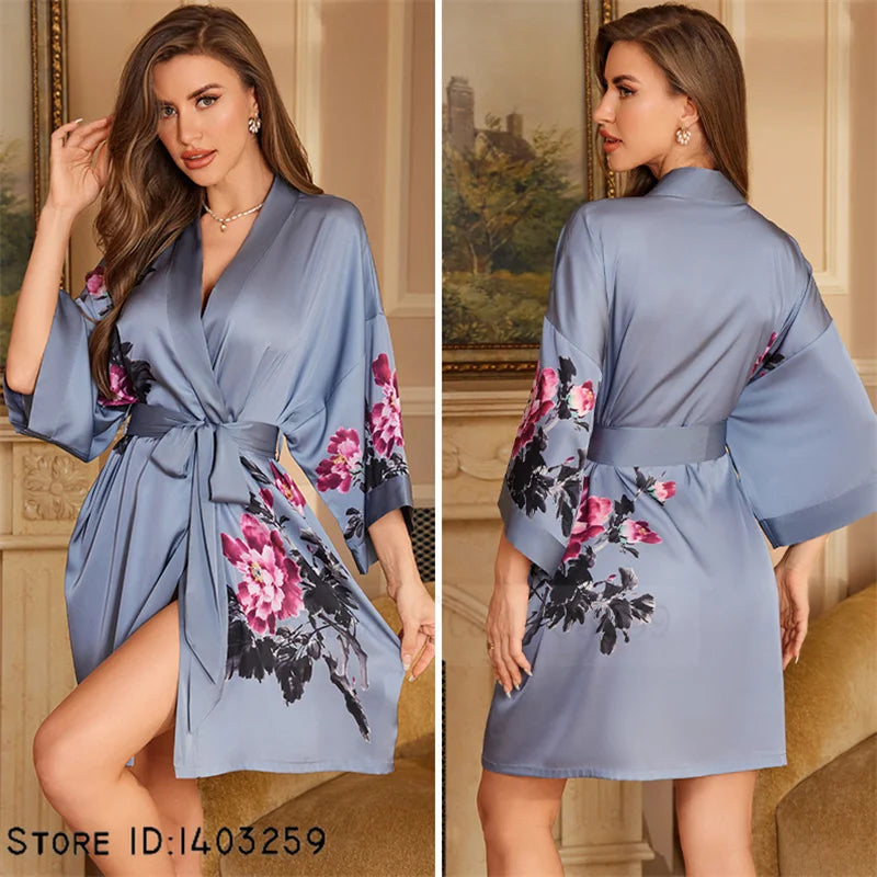 Ladies Kimono Robe