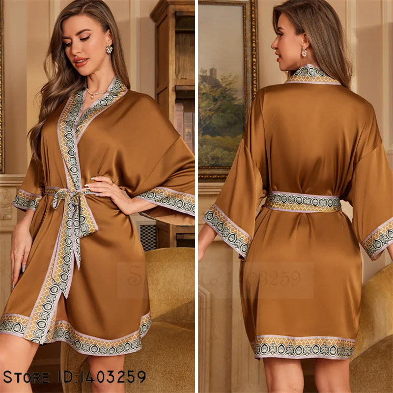 Ladies Kimono Robe