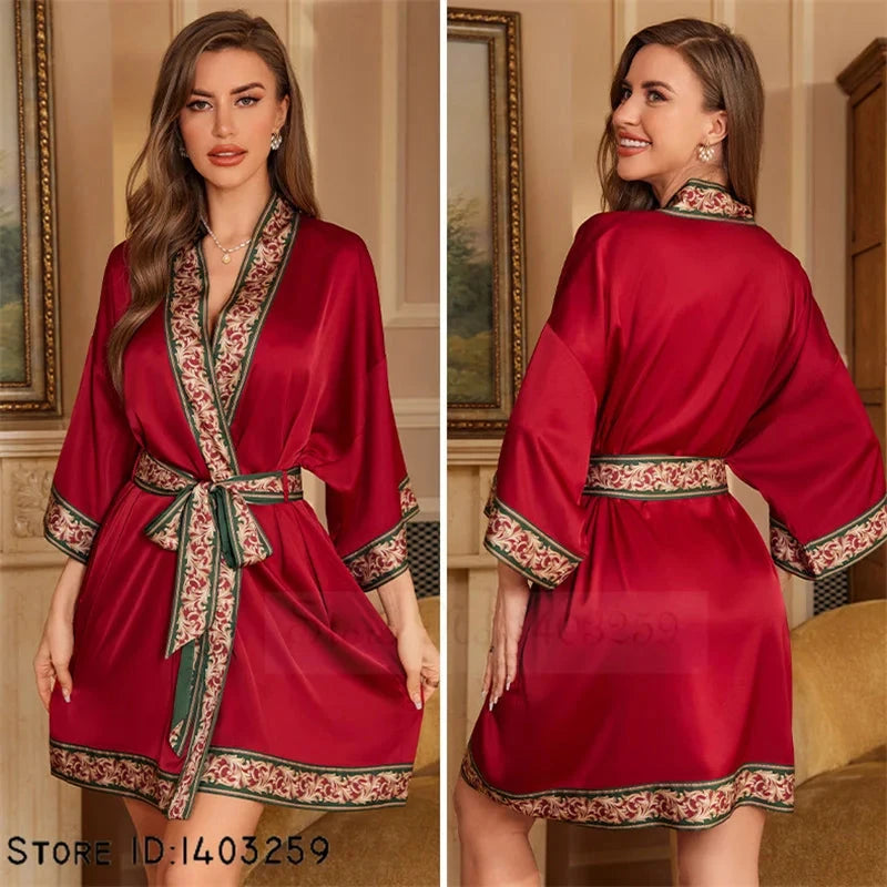 Ladies Kimono Robe
