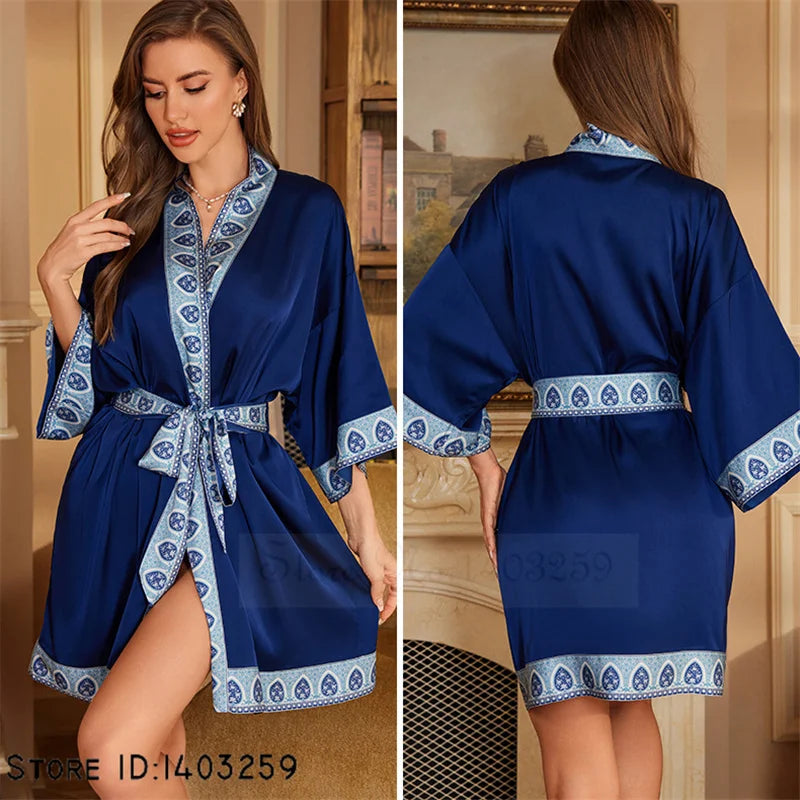 Ladies Kimono Robe