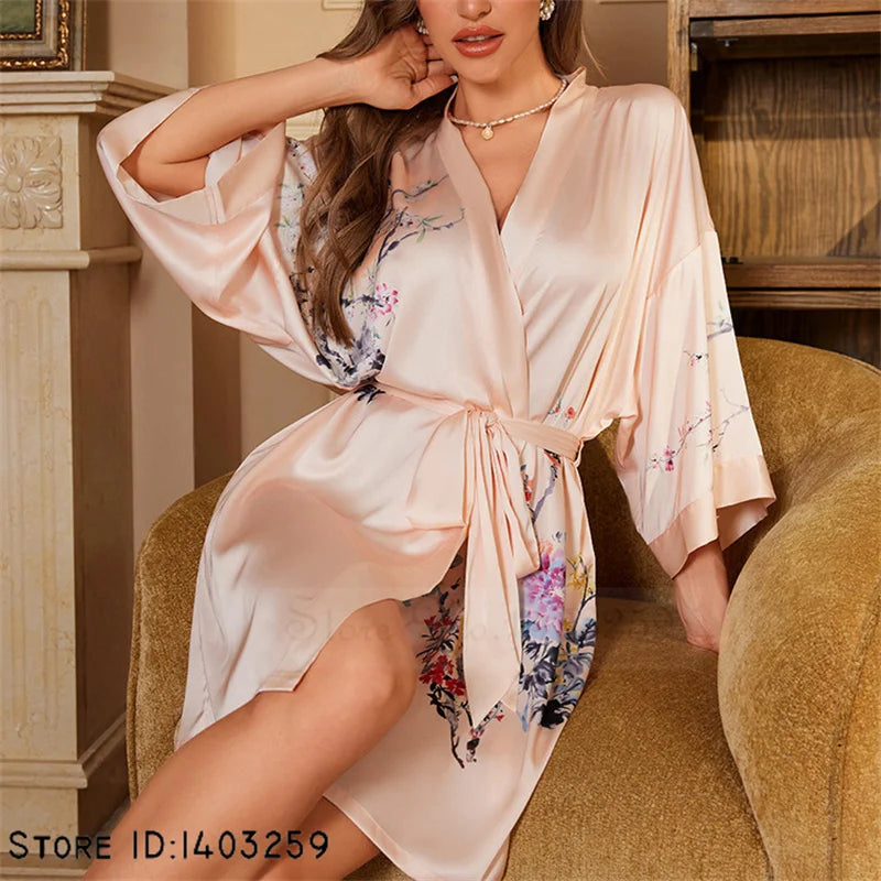 Ladies Kimono Robe