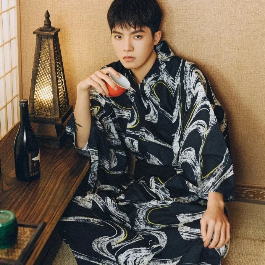 Long Kimono Robe