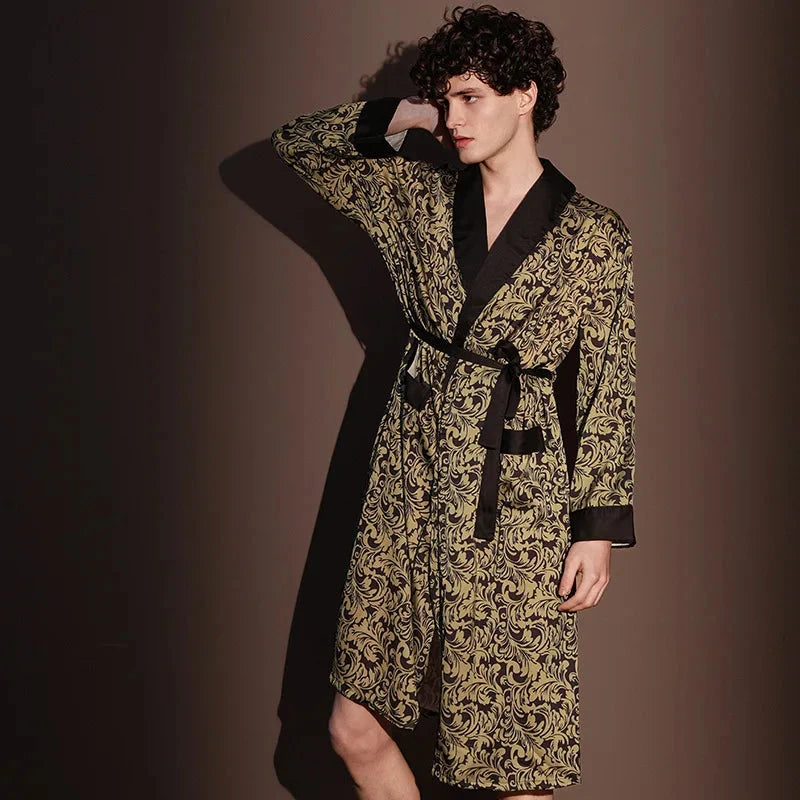 Mens Kimono Robe