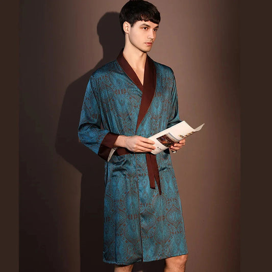Mens Kimono Robe