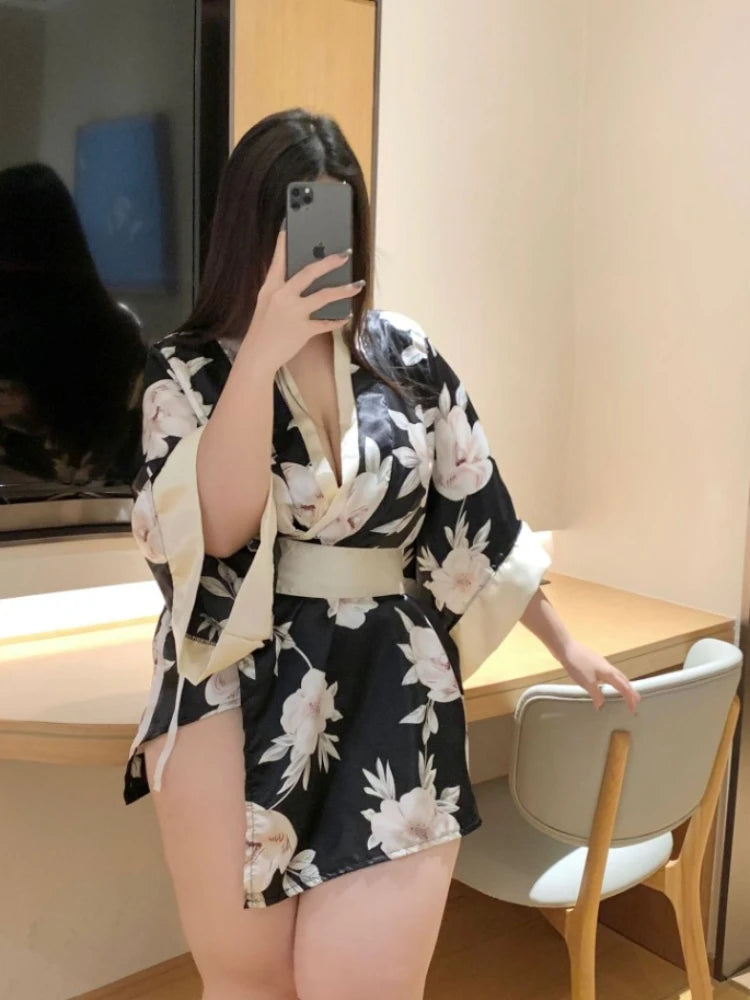 Plus Size Kimono Robe