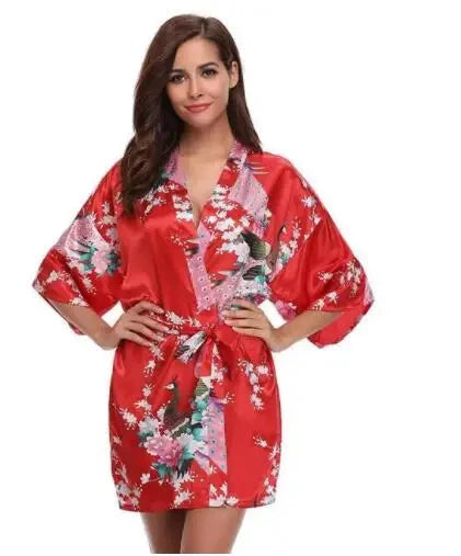 Robe Silk Kimono