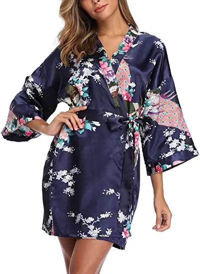 Robe Silk Kimono