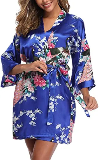 Robe Silk Kimono