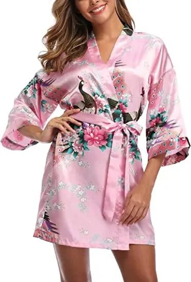 Robe Silk Kimono