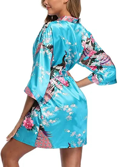 Robe Silk Kimono