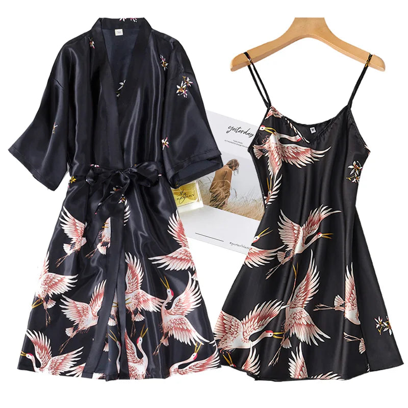 Sexy Kimono Dress
