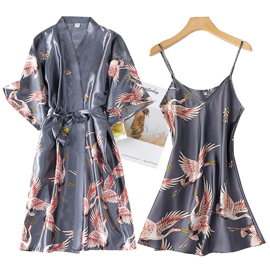 Sexy Kimono Dress