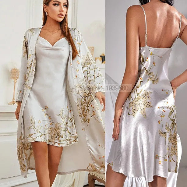 Silk Kimono Robe