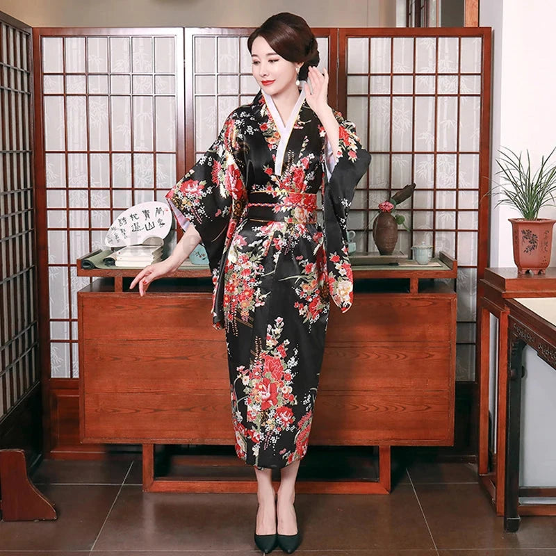Traditional Geisha Kimono