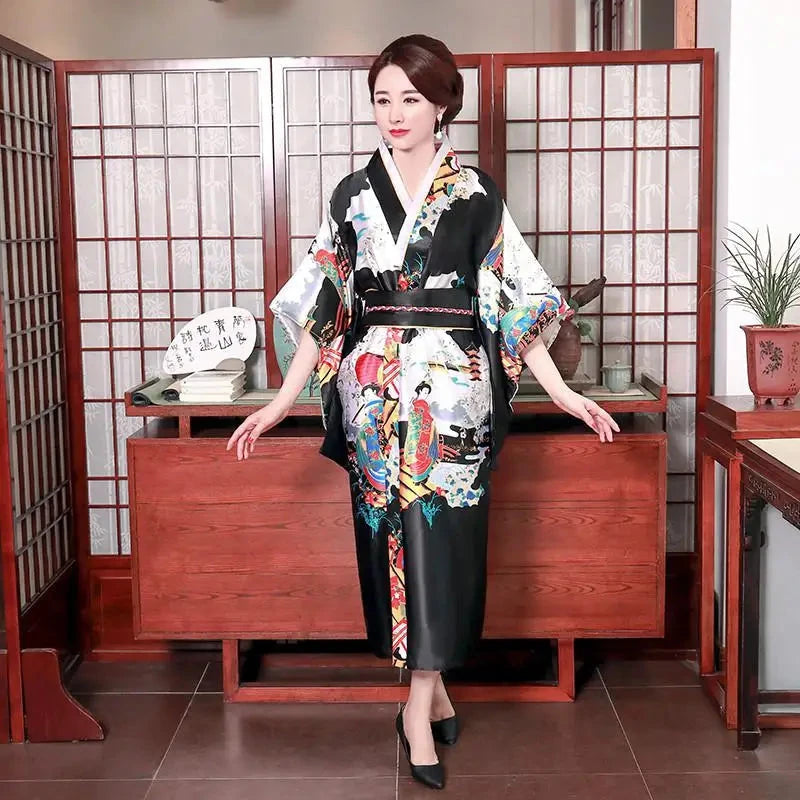 Traditional Japanese Kimono Female