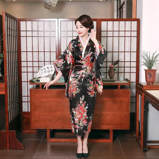 Traditional Japanese Kimono Female