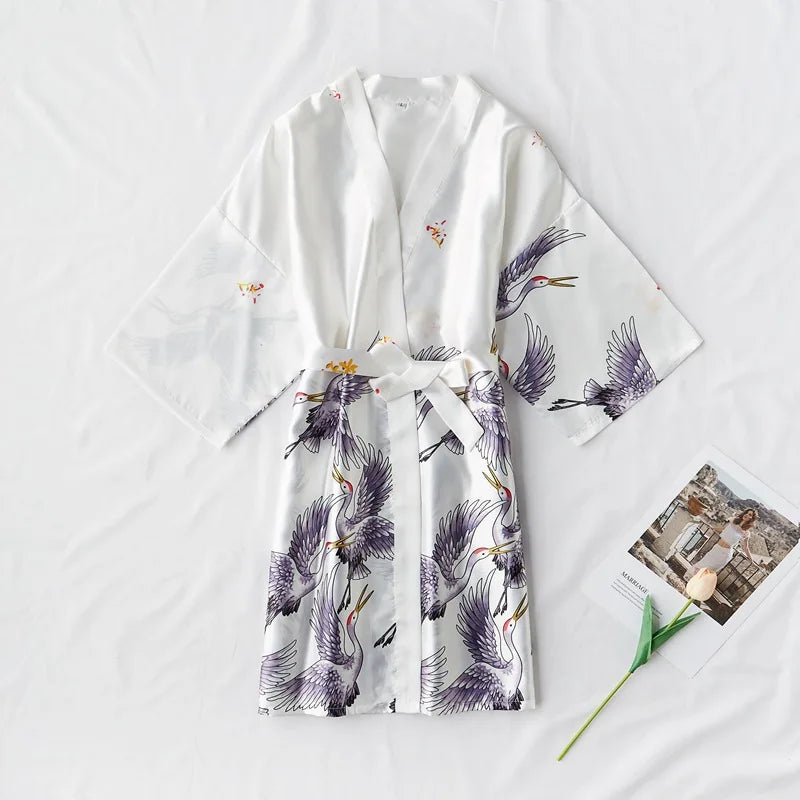 Traditional Silk Kimono